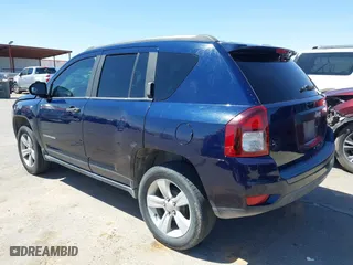2014 Jeep Compass Sport with VIN 1C4NJCBB2ED737297, listed as a IAAI auction lot 42056598 with 185,155 mi miles. Bid and sale history available at carsss.com. Image 3.