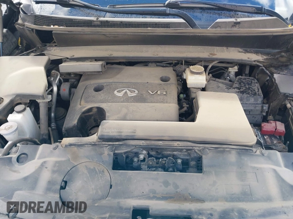 2013 Infiniti JX35 with VIN 5N1AL0MM6DC342383, listed as a IAAI auction lot 40825950 with 105,979 mi miles and . Bid and sale history available at DreamBid. Image 10.