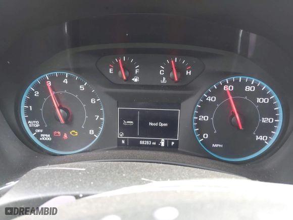 2020 Chevrolet Equinox LS with VIN 2GNAXSEV3L6234376, listed as a IAAI auction lot 40785996 with 68,263 mi miles. Bid and sale history available at carsss.com. Image 7.