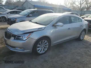 2014 Buick LaCrosse Leather with VIN 1G4GB5G31EF156747, listed as a Copart auction lot 43407395 with 114,623 mi miles and Salvage Title. Bid and sale history available at carsss.com. Image 1.