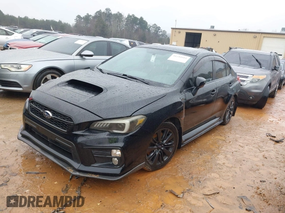 2018 Subaru WRX Premium with VIN JF1VA1C61J9801614, listed as a IAAI auction lot 41244911 with 101,650 mi miles. Bid and sale history available at carsss.com. Image 2.