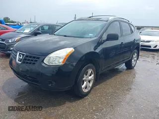 2009 Nissan Rogue S with VIN JN8AS58VX9W164141, listed as a IAAI auction lot 42178408 with 154,309 mi miles. Bid and sale history available at carsss.com. Image 2.