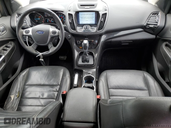 2016 Ford Escape Titanium with VIN 1FMCU0JX8GUA19696, listed as a Copart auction lot 46294145 with 99,165 mi miles and Salvage Title. Bid and sale history available at carsss.com. Image 8.