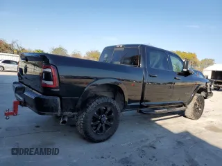 2019 Ram 2500 Laramie with VIN 3C6UR5FLXKG589053, listed as a Copart auction lot 84623114 with 0 mi miles and Salvage Title. Bid and sale history available at carsss.com. Image 3.