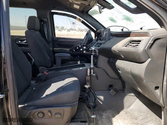 2023 Chevrolet Tahoe Commercial with VIN 1GNSCLED8PR341446, listed as a Copart auction lot 50974855 with 42,622 mi miles and Salvage Title. Bid and sale history available at carsss.com. Image 7.