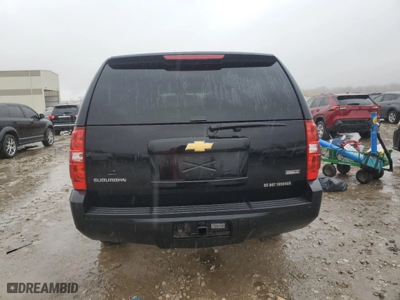 2010 Chevrolet Suburban LS with VIN 1GNUKHE37AR202562, listed as a Copart auction lot 47795755 with 445,593 mi miles and Clean Title. Bid and sale history available at carsss.com. Image 6.
