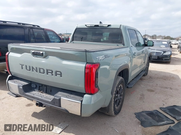 2022 Toyota Tundra 2WD SR5 with VIN 5TFLA5AB5NX006754, listed as a IAAI auction lot 41498895 with 50,042 mi miles. Bid and sale history available at carsss.com. Image 4.