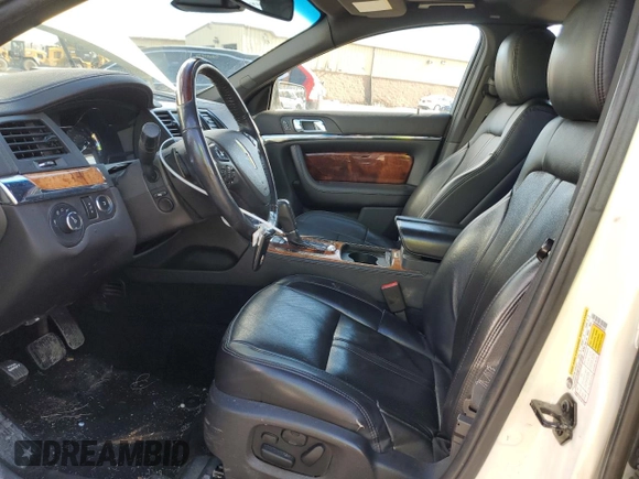 2013 Lincoln MKS with VIN 1LNHL9EK6DG615542, listed as a Copart auction lot 45146965 with 155,689 mi miles and Non repairable. Bid and sale history available at DreamBid. Image 7.