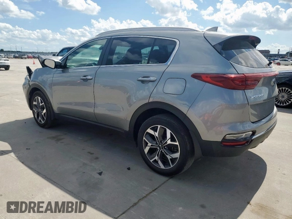 2020 Kia Sportage EX with VIN KNDPN3AC7L7720837, listed as a Copart auction lot 62964845 with 51,602 mi miles and Clean title. Bid and sale history available at DreamBid. Image 2.