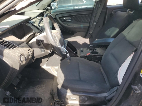 2019 Ford Police Interceptor Sedan with VIN 1FAHP2MK4KG103458, listed as a Copart auction lot 52939635 with 55,296 mi miles and Salvage Title. Bid and sale history available at carsss.com. Image 7.