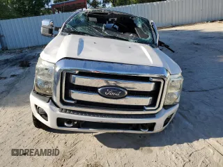 2015 Ford F-250 Lariat with VIN 1FT7W2BT0FEC86878, listed as a Copart auction lot 53724575 with Not provided miles and Salvage title. Bid and sale history available at DreamBid. Image 5.