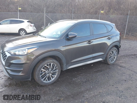 2019 Hyundai Tucson Ultimate with VIN KM8J3CALXKU070862, listed as a IAAI auction lot 41148707 with 88,946 mi miles. Bid and sale history available at carsss.com. Image 18.
