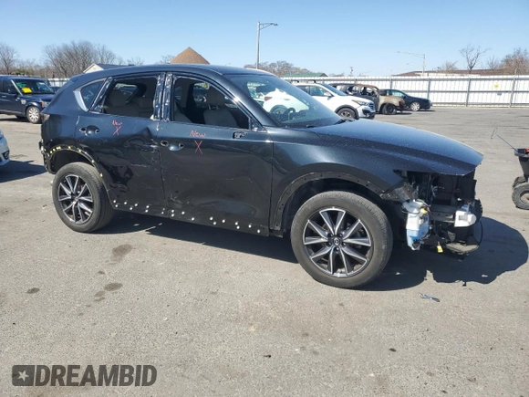 2018 Mazda CX-5 Touring with VIN JM3KFBCM6J0308848, listed as a Copart auction lot 47360695 with 37,626 mi miles and Salvage Title. Bid and sale history available at DreamBid. Image 4.