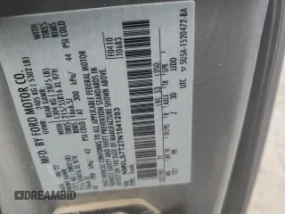 2022 Ford Transit Connect XLT with VIN NM0LS7T27N1541283, listed as a Copart auction lot 63234295 with 19,897 mi miles and Salvage title. Bid and sale history available at DreamBid. Image 14.
