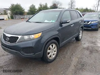2012 Kia Sorento LX with VIN 5XYKT3A13CG308139, listed as a IAAI auction lot 41988711 with 293,014 mi miles. Bid and sale history available at carsss.com. Image 2.