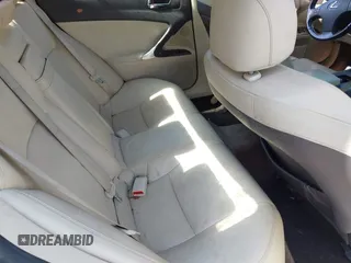 2009 Lexus IS 250 with VIN JTHCK262592029148, listed as a IAAI auction lot 42296938 with 230,863 mi miles and . Bid and sale history available at DreamBid. Image 8.