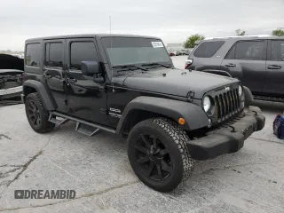2018 Jeep Wrangler JK Unlimited Sport S with VIN 1C4BJWDG2JL887195, listed as a Copart auction lot 50319824 with 70,177 mi miles and Salvage Title. Bid and sale history available at carsss.com. Image 4.