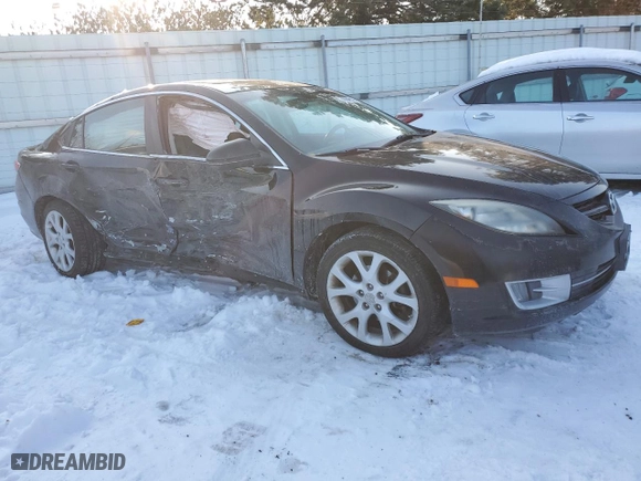 2010 Mazda Mazda6 i Touring Plus with VIN 1YVHZ8CH9A5M50687, listed as a Copart auction lot 44956495 with 207,334 mi miles and Salvage Title. Bid and sale history available at carsss.com. Image 4.