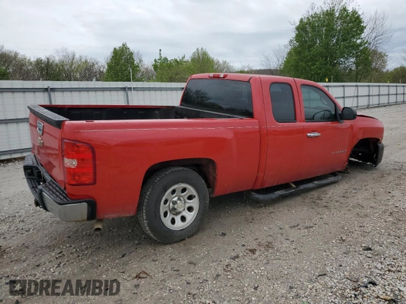 2011 Chevrolet Silverado 1500 Work Truck with VIN 1GCRCPEX1BZ268048, listed as a Copart auction lot 51241775 with 145,467 mi miles and Salvage Title. Bid and sale history available at DreamBid. Image 3.