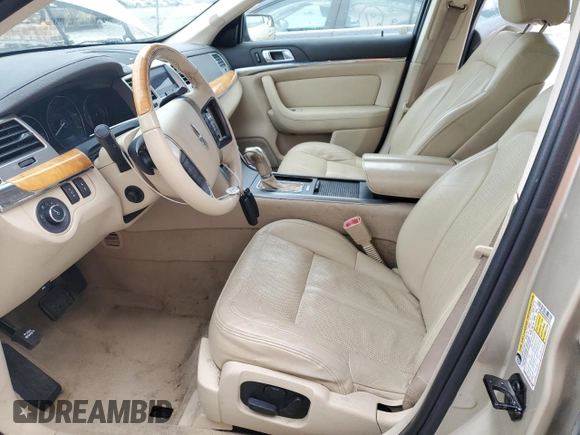 2010 Lincoln MKS with VIN 1LNHL9DR0AG601503, listed as a Copart auction lot 44265785 with 170,426 mi miles and Salvage Title. Bid and sale history available at DreamBid. Image 7.