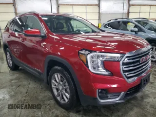 2023 GMC Terrain SLT z VIN 3GKALVEG6PL202695, wystawiony jako Copart lot #41474055 z przebiegiem 17 101 mil mil oraz Szkoda całkowita • Salvage title. Historia ofert i sprzedaży dostępna na DreamBid. Obrazek 4.