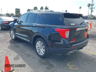 2023 Ford Explorer Limited with VIN 1FMSK7FH5PGA76352, listed as a IAAI auction lot 41752623 with 17,237 mi miles. Bid and sale history available at carsss.com. Image 3.
