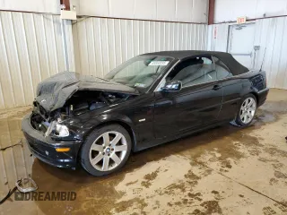 2002 BMW 3 Series 325Ci with VIN WBABS334X2PG87677, listed as a Copart auction lot 48860095 with Not Provided miles and Salvage Title. Bid and sale history available at DreamBid. Image 1.