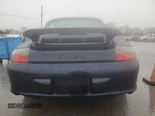 2004 Porsche 911 Carrera with VIN WP0CA29924S651292, listed as a Copart auction lot 44606615 with 0 mi miles and Salvage Title. Bid and sale history available at carsss.com. Image 6.