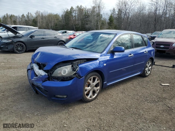 2009 Mazda Mazda3 s Touring with VIN JM1BK343191238889, listed as a Copart auction lot 52731385 with 248,229 mi miles and Salvage Title. Bid and sale history available at carsss.com. Image 1.