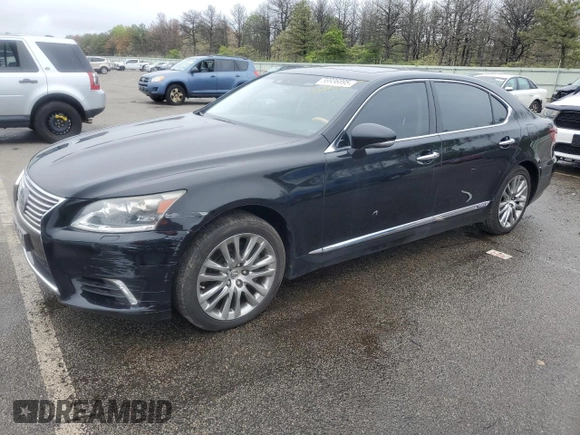 2013 Lexus LS z VIN JTHDU1EF0D5015775, wystawiony jako Copart lot #56936895 z przebiegiem 97 826 mil mil oraz Czysty tytuł • Clean title. Historia ofert i sprzedaży dostępna na DreamBid. Obrazek 1.