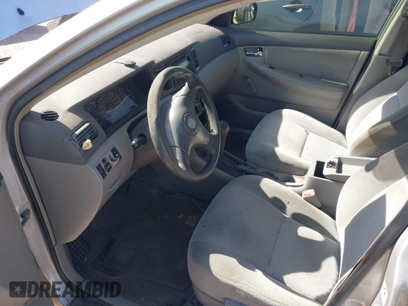 2005 Toyota Corolla CE with VIN 1NXBR32E15Z474575, listed as a IAAI auction lot 41685427 with 183,715 mi miles and . Bid and sale history available at DreamBid. Image 5.