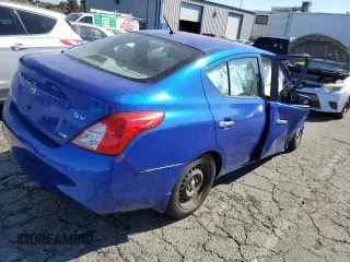 2012 Nissan Versa SV with VIN 3N1CN7AP4CL862165, listed as a Copart auction lot 45998665 with 0 mi miles and Salvage Title. Bid and sale history available at carsss.com. Image 3.
