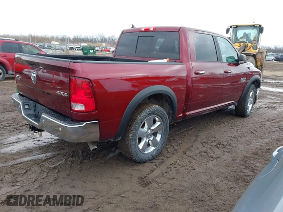 2017 Ram 1500 Big Horn z VIN 1C6RR7LG4HS738941, wystawiony jako IAAI lot #41638920 z przebiegiem 89 405 mil mil oraz . Historia ofert i sprzedaży dostępna na DreamBid. Obrazek 4.
