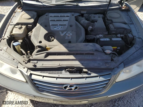 2008 Hyundai Azera Limited with VIN KMHFC46F78A276911, listed as a Copart auction lot 74143414 with 187,209 mi miles and Salvage Title. Bid and sale history available at carsss.com. Image 11.