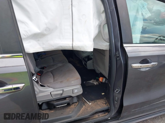 2020 Honda Odyssey EX with VIN 5FNRL6H54LB025555, listed as a IAAI auction lot 42512480 with 95,425 mi miles and . Bid and sale history available at DreamBid. Image 8.