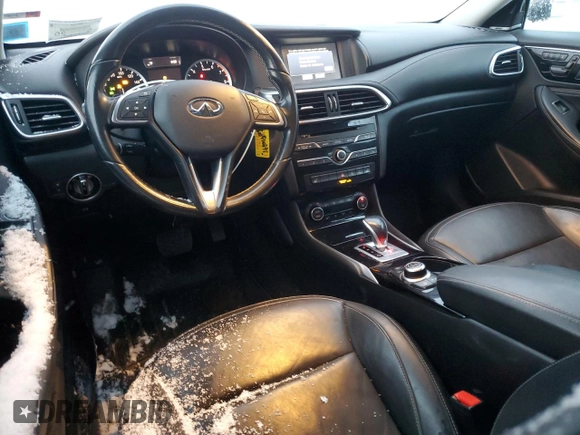 2017 Infiniti QX30 Premium with VIN SJKCH5CRXHA027612, listed as a Copart auction lot 82098974 with 85,004 mi miles and Non repairable. Bid and sale history available at DreamBid. Image 8.