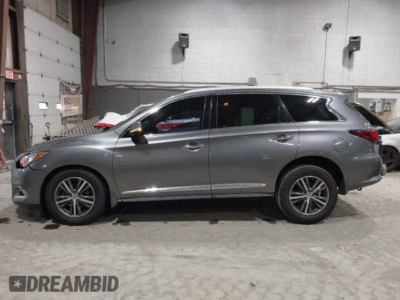 2017 Infiniti QX60 with VIN 5N1DL0MM1HC528514, listed as a IAAI auction lot 41986931 with 90,033 mi miles and . Bid and sale history available at DreamBid. Image 14.
