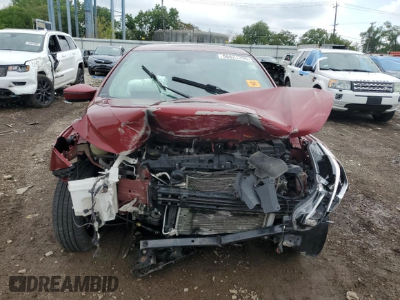 2021 Nissan Versa SV with VIN 3N1CN8EV4ML856575, listed as a Copart auction lot 58821295 with Not provided miles and Salvage title. Bid and sale history available at DreamBid. Image 5.