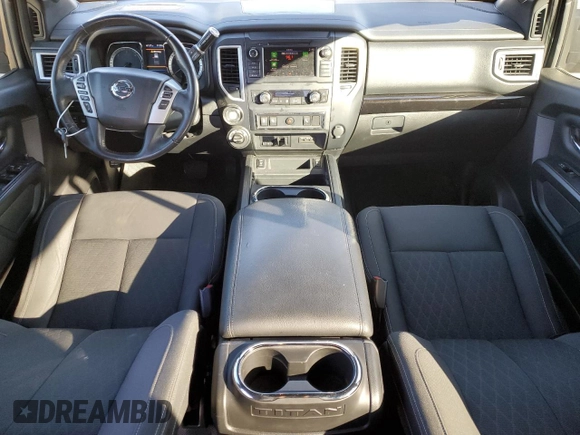 2019 Nissan Titan XD SL with VIN 1N6BA1F41KN529918, listed as a Copart auction lot 85999634 with 91,086 mi miles and Salvage Title. Bid and sale history available at carsss.com. Image 8.