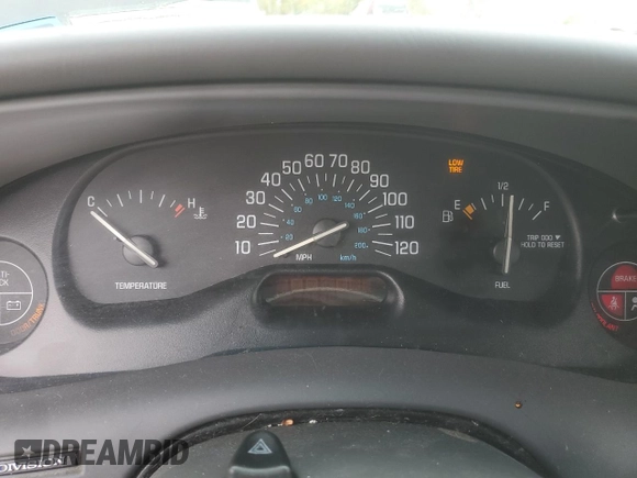 2001 Buick Century Limited with VIN 2G4WY55J311323459, listed as a Copart auction lot 73522274 with 0 mi miles and Salvage Title. Bid and sale history available at carsss.com. Image 9.