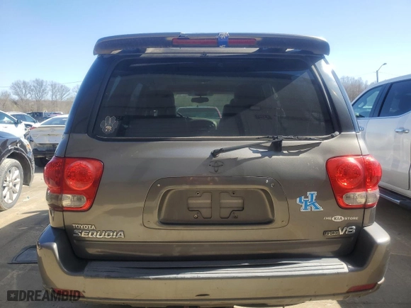 2005 Toyota Sequoia Limited with VIN 5TDZT38A25S248073, listed as a Copart auction lot 49526385 with 230,564 mi miles and Clean Title. Bid and sale history available at carsss.com. Image 6.