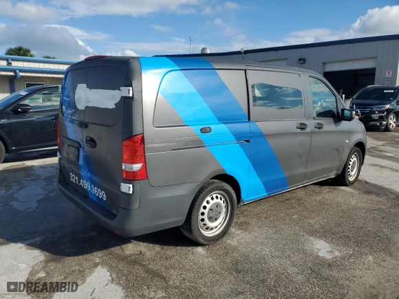 2019 Mercedes-Benz Metris Cargo Van with VIN WD3PG2EA3K3590553, listed as a Copart auction lot 44938395 with 148,472 mi miles and Clean Title. Bid and sale history available at carsss.com. Image 3.