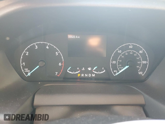 2022 Ford Transit with VIN 1FDVU4XG8NKA61060, listed as a Copart auction lot 86048524 with 33,522 mi miles and Salvage Title. Bid and sale history available at DreamBid. Image 9.
