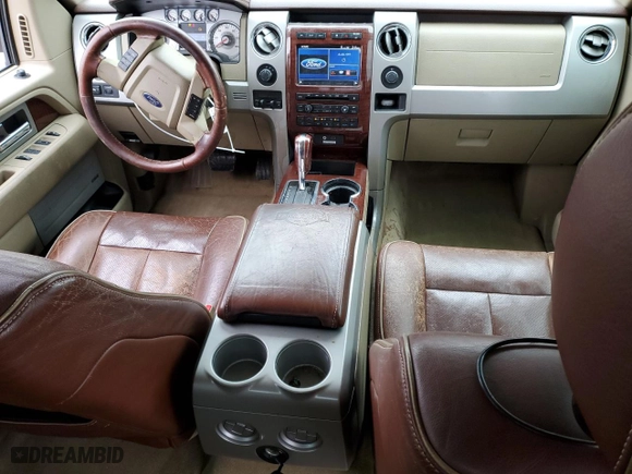 2010 Ford F-150 XL with VIN 1FTFW1EV9AKE57804, listed as a Copart auction lot 51411405 with 164,459 mi miles and Salvage Title. Bid and sale history available at carsss.com. Image 8.