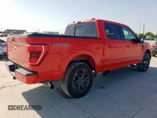 2022 Ford F-150 XL with VIN 1FTEW1EP9NKD83562, listed as a Copart auction lot 52872345 with 26,482 mi miles and Salvage title. Bid and sale history available at DreamBid. Image 3.