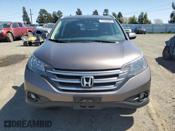 2014 Honda CR-V EX-L with VIN 2HKRM3H71EH519521, listed as a Copart auction lot 51939095 with 141,605 mi miles and Salvage Title. Bid and sale history available at carsss.com. Image 5.