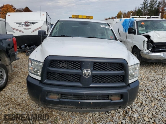 2017 Ram 2500 Tradesman with VIN 3C6UR4HJ2HG779167, listed as a Copart auction lot 75361204 with 0 mi miles and Salvage Title. Bid and sale history available at carsss.com. Image 5.