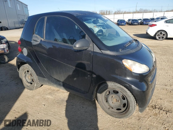 2009 Smart fortwo Pure with VIN WMEEJ31X89K287722, listed as a Copart auction lot 54266035 with 203,261 mi miles and Salvage Title. Bid and sale history available at carsss.com. Image 4.