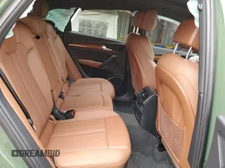 2022 Audi Q5 S line Premium Plus with VIN WA1EAAFY9N2040654, listed as a Copart auction lot 58979185 with 35,546 mi miles and Salvage title. Bid and sale history available at DreamBid. Image 11.