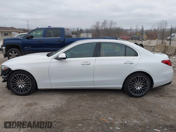 2023 Mercedes-Benz C 300 with VIN W1KAF4HB3PR100301, listed as a IAAI auction lot 41081446 with 24,944 mi miles and . Bid and sale history available at DreamBid. Image 15.
